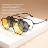 Buy cheap High Quality Pure Titanium Aluminum Magnetic Clip On Glasses from wholesalers