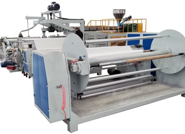 Buy cheap TPE Multilayer Cast Film Extrusion Line Pe Disposable Gloves Manufacturing Machine from wholesalers