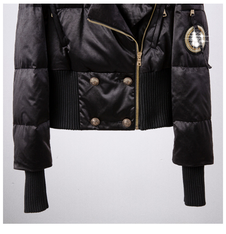 2020 Fashion Green Jacket Coat Women Waterproof Loose Coat Padded Short Jackets And Coats