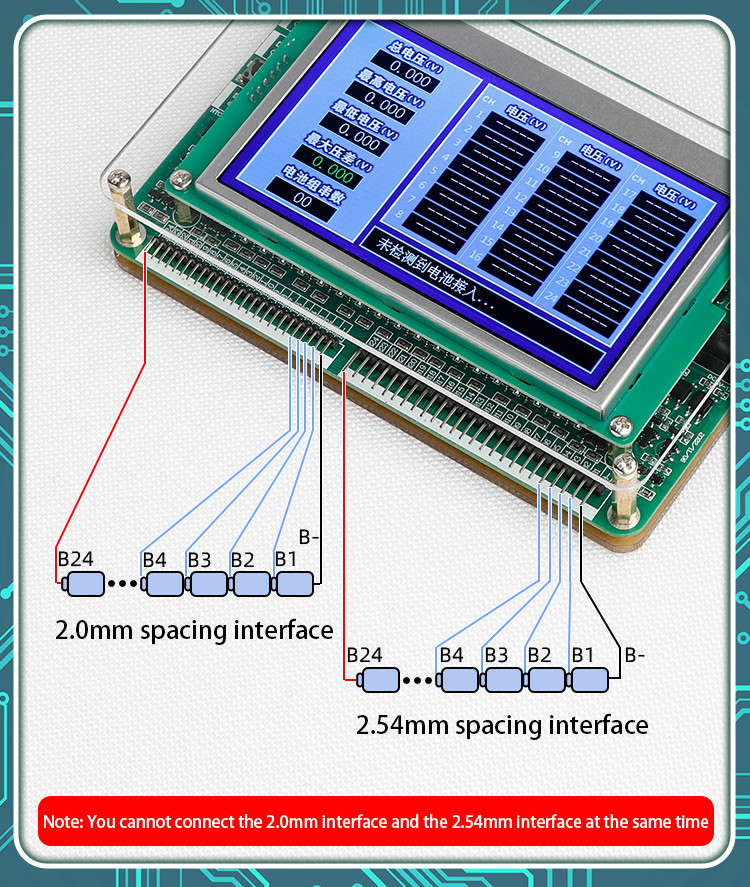 Enerkey Lithium LFP Battery Repair Machine 24s Battery Voltage Measurement Device