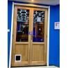 Buy cheap Elegant View Wood Aluminum Windows 2.0mm C Notch Heatproof Thermal for Brazil market from wholesalers
