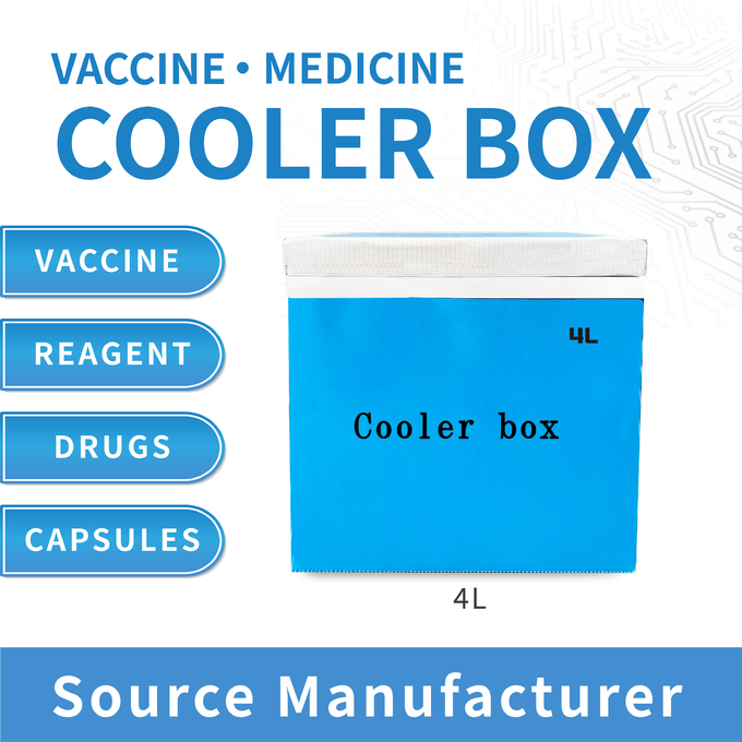 Vaccum Insulated Pannel Shippers VIP Cold Box Maintain Long Cold Time