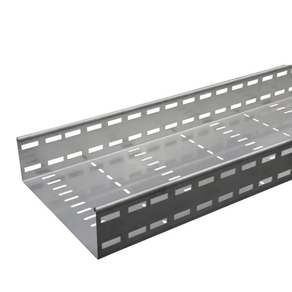 Buy cheap Lightweight Perforated Metal Cable Tray Galvanized Steel Cable Tray Customized from wholesalers