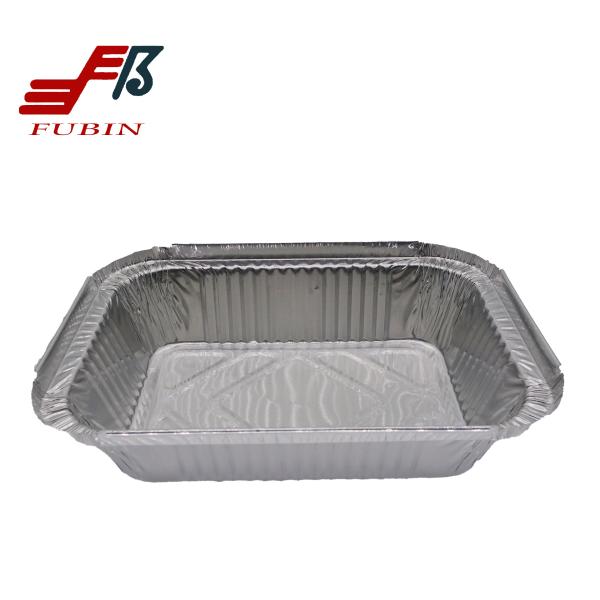 Buy cheap 190*138mm Rectangular Foil Trays 650ml For Restaurant from wholesalers