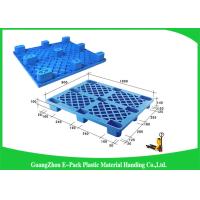 Buy cheap Single Faced Plastic Export Pallets , 3 Skids Industrial Plastic Pallets For product