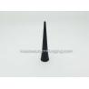 Buy cheap N1016 long concial shape nail polish cap nail polish packaging plastic cap black injection magic wand cap uv coating from wholesalers