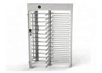 Single Lane Arc Frame Full Height Turnstile , Pedestrian Barrier Gate Bi -