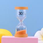 Home Decor Resin Yoga Hourglass Shaped Fruit Mini Hourglass Timer
