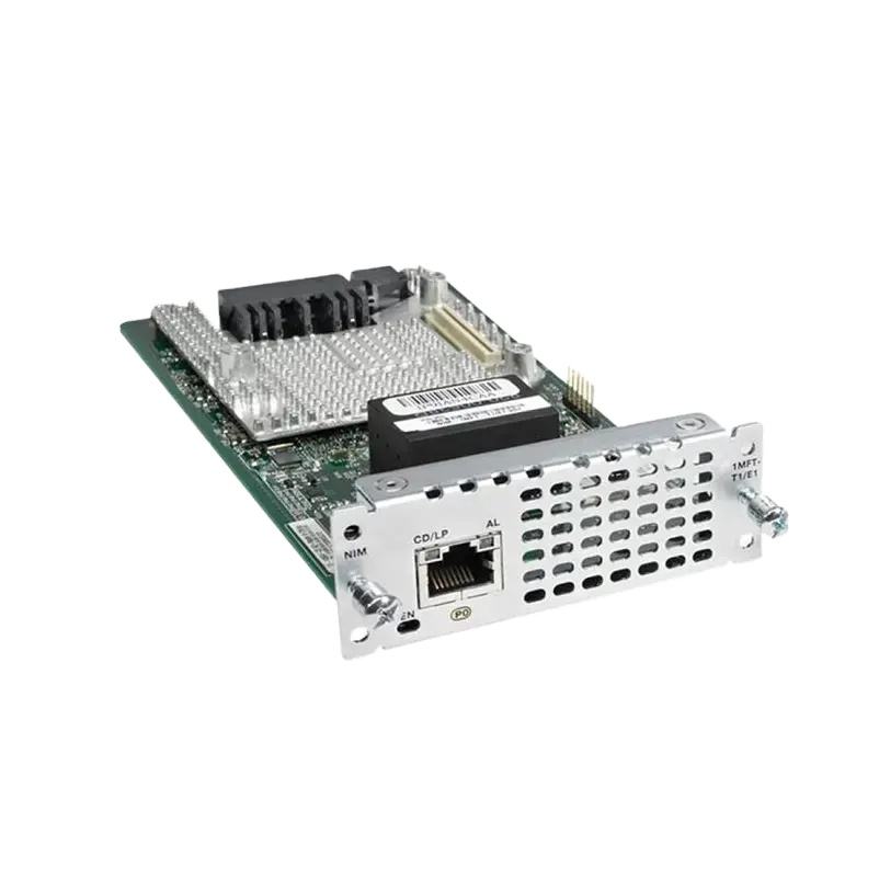 100% NIM-1MFT-T1/E1 Original 1 Port Voice WAN Network Interface Module for Country Markets