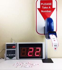 China New product wireless queue management system ticket dispenser machine for hospital bank on sale
