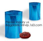 Heat Seal Flat Pocket Mylar Foil Open Top Packaging Bags Coffee Tea Food Storage