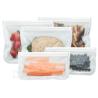 Buy cheap PLA compostable plastic fresh vegetables packaging bag,Custom Logo k Reusable Silicone Fresh Sandwich Cooking Bag from wholesalers