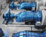 100KW to 10MW Low Water Head S Type Turbine Tubular Hydro Turbine / water
