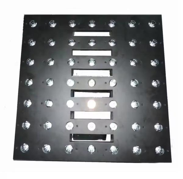 Buy cheap Solar Rotating Inground Stake LED Beam Lights 7x7 3w Warm White For Wedding Hall from wholesalers
