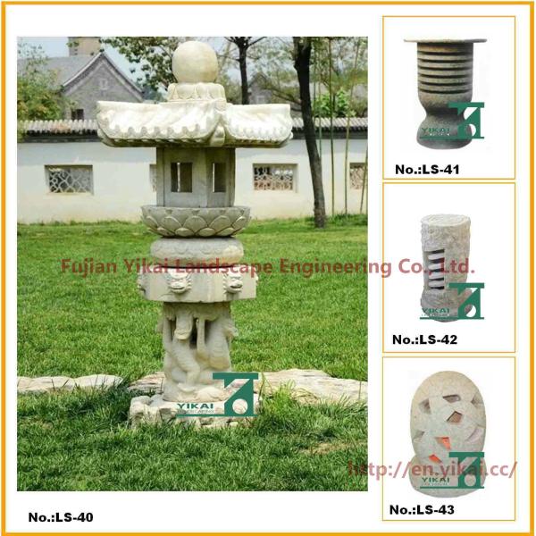 Buy cheap Carved Stone Lantern for Outdoor Decoration(YKLS-10) from wholesalers
