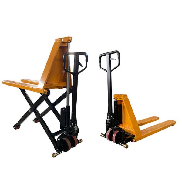 China Factory Manual And Electric Hand Scissor Lift Pallet Truck/High Lift