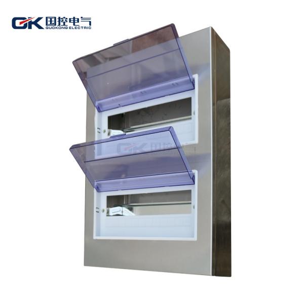 Buy cheap Stainless Steel Electrical Distribution Board Laser Drilling Metal DB Box from wholesalers
