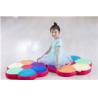 Buy cheap Rainbow Colors Flower Shape Meditation Mat Polyester Cotton Fabric Energetic Meditation Mat from wholesalers