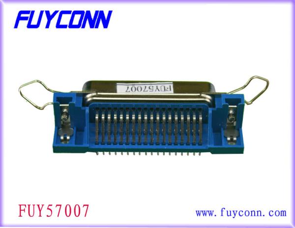 Buy cheap 36 Pin PCB Centronic Right Angle Female Ribbon Connector for Printer from wholesalers