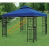 Buy cheap Outdoor Leisure 3mx3m Powder coated Steel Pavilion Canopy Patio Gazebo from wholesalers