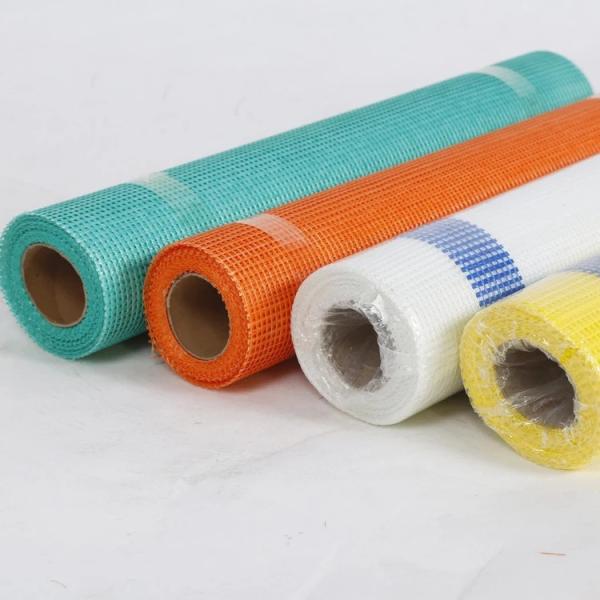 Buy cheap Different colors fiberglass self - adhesive mesh used for construction material on the wall from wholesalers