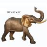 Buy cheap Corrosion Resistance Metal Elephant Garden Sculpture In 200cm Height from wholesalers
