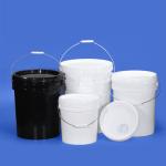 30L 20L 5 Gallon PP Food Grade Plastic Paint Pail Water Oil Bucket With Lids
