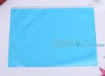 PVC A3 Document bags, file bags,stationery within mesh PVC clear plastic
