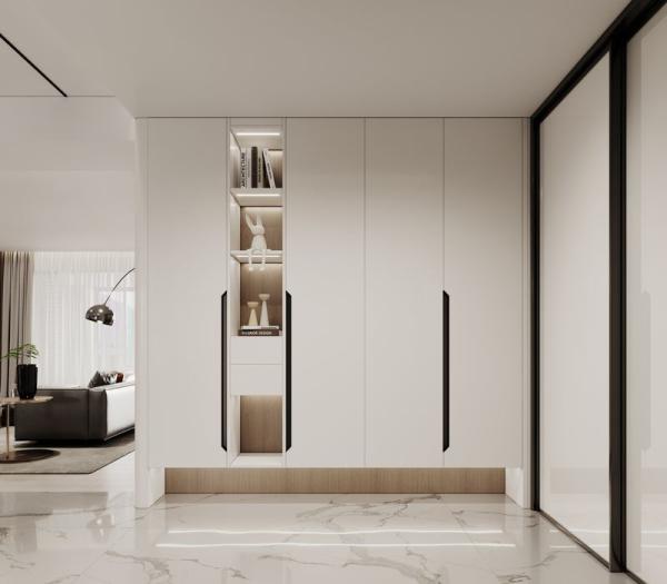 Buy cheap Minimalist Design Stainless Steel Shoe Cabinet With Elegant Storage from wholesalers