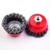Buy cheap Durable Carbon Steel Twist Knot Wire Brush Customized Size For Grinder from wholesalers