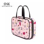 Wholesale Custom Large Capacity Cute Pink Makeup Cosmetic Bag For Girl