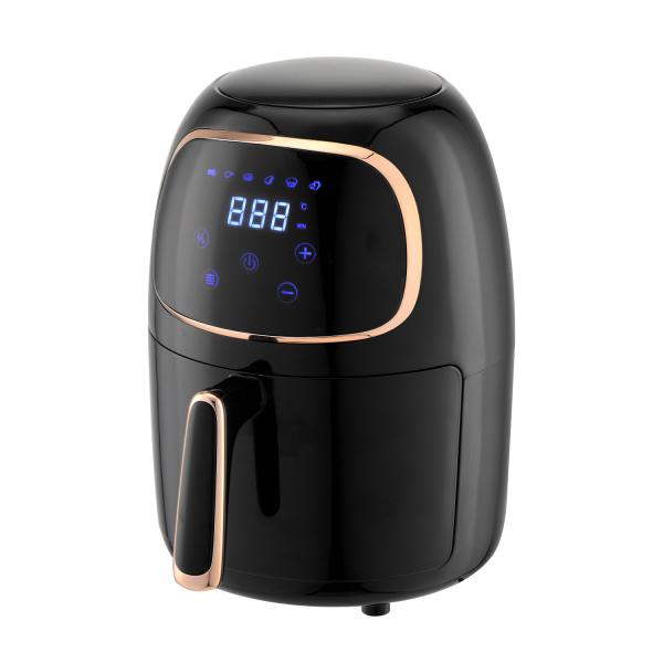 Buy cheap Auto Shut Off 2 Liter Air Fryer 1200W With Nonstick Basket / Big Screen from wholesalers