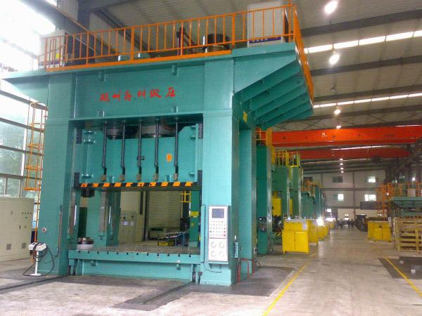 Buy cheap Light Curtain Protection H Frame Hydraulic Press Machine 2000 Ton Nominal Force from wholesalers