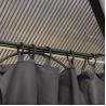 Buy cheap Steel Frame AJUNION Outdoor Waterproof Canopy Shelter Gazebo with Polycarbonate Roof from wholesalers