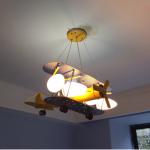 Kids Room Lamp For Children Chandelier E27 Airplane Hanging Lamp ceiling lights