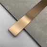 Buy cheap Decorative color metal L shape stainless steel tile trim for hotel from wholesalers