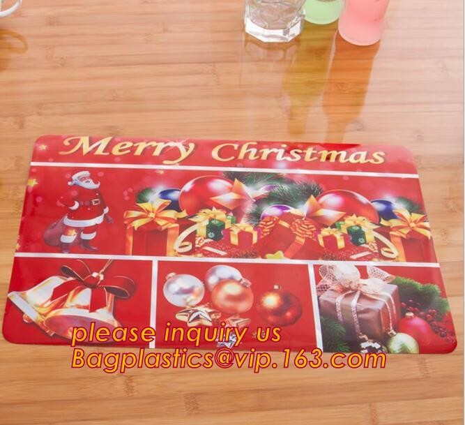 Wholesale price dining mat PVC Fabric silicone placemat table mat,tableware accessories round plastic placemat PVC water