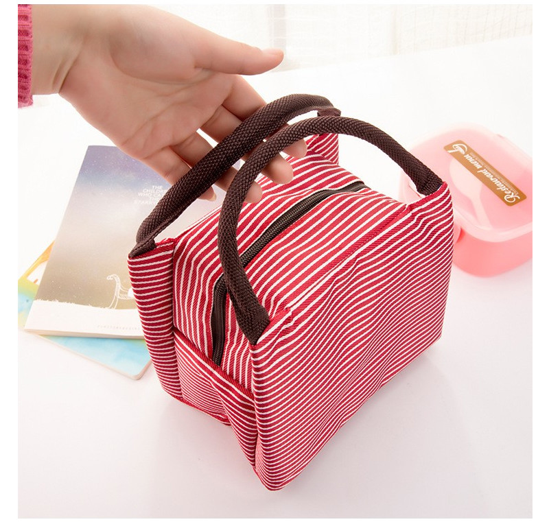 Travel Zipper dirtproof Oxford Thermal Grocery Tote