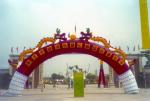 Water Proof Oxford Fabric Inflatable Arches For Festival / Advertise 4m Hight