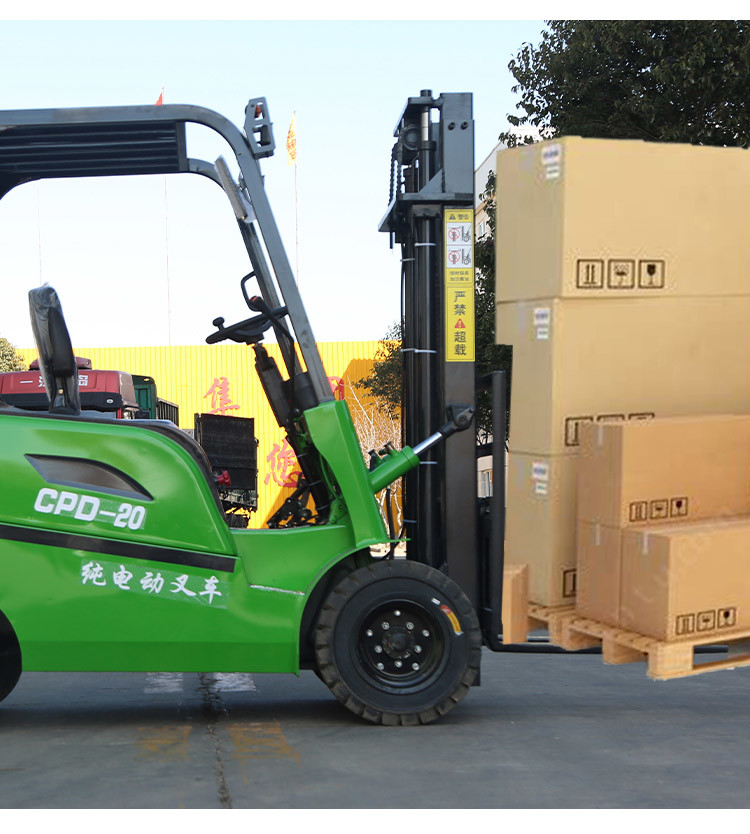 1.5Ton Load Wheel Forklift Electric Warehouse Lifting Device Semi Electric Walkie Stacker Forklift