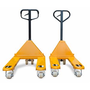 Buy cheap Lifting 80mm 195mm Manual Material Handling Pallet Trucks from wholesalers