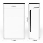 40m2 Pm2.5 Smoke Activated Charcoal Air Purifier ROHS