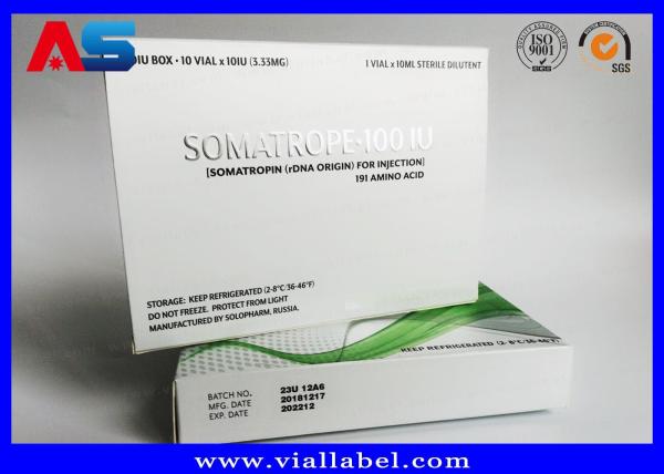 Buy cheap Hcg Paper Box And Labels Plastic Tray For Growth Hormone Medication from wholesalers