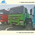 10 Wheel 6x4 Driving SINOTRUK HOWO 371HP Tipper Truck