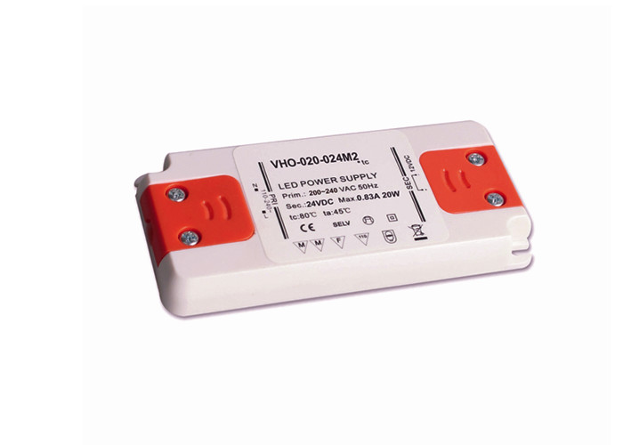 20W Constant Voltage Ultra Thin LED Driver Heatproof Antiwear