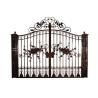 Buy cheap Double Entry Cast Iron Gates Powder Coat Wrought Iron Entry Gates from wholesalers