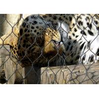 Buy cheap 7*7 Stainless Steel Animal Enclosure Mesh , Bird Enclosure Netting For Zoo product