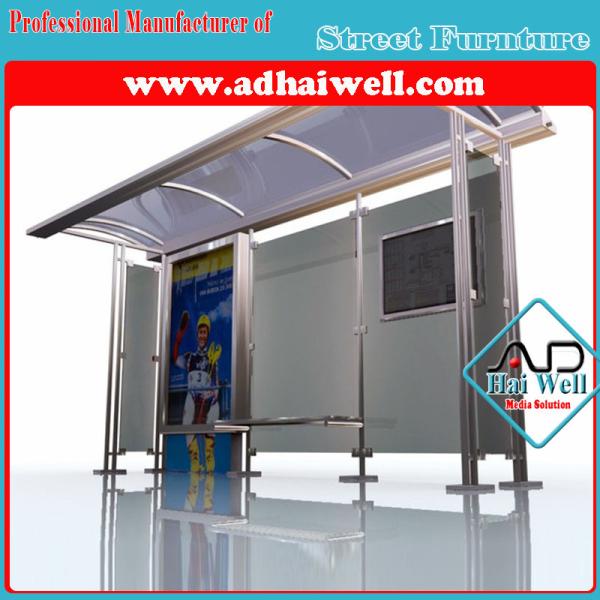 Buy cheap Public Bus Station Bus Shelter from wholesalers