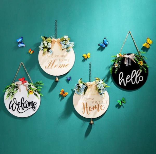 Buy cheap Europe Wooden Circular Wall Decoration from wholesalers