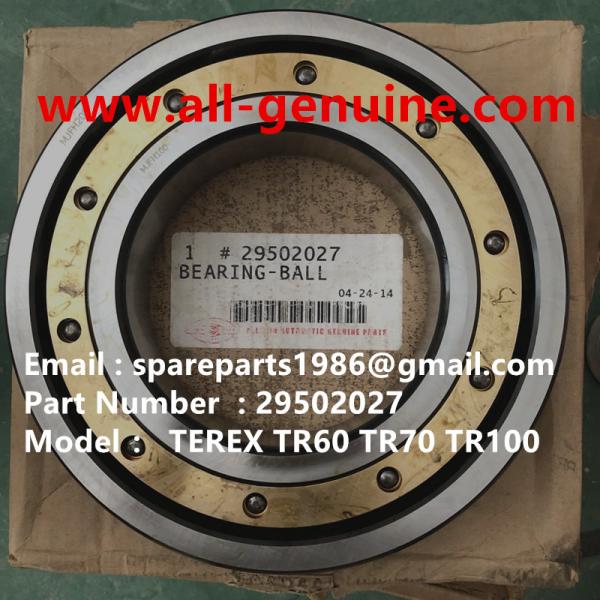 Buy cheap TEREX 29502027 BEARING ALLISON TRANSMISSION TIMKEN CUMMINS NHL RIGID DUMP TRUCK TR35 TR50 TR60 TR100 from wholesalers
